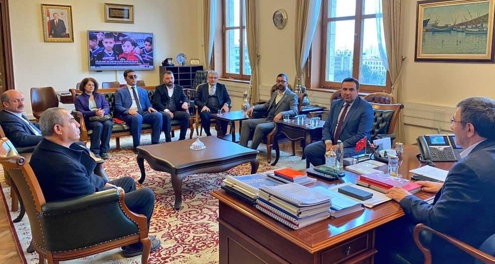 Cumhurbaşkanı Yardımcısına Ziyaret!